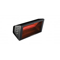 Chauffage électrique lampe infrarouge IRC HELIOS RADIANT IRK BLACK - 2000 WATTS IP23 WATERPROOF
